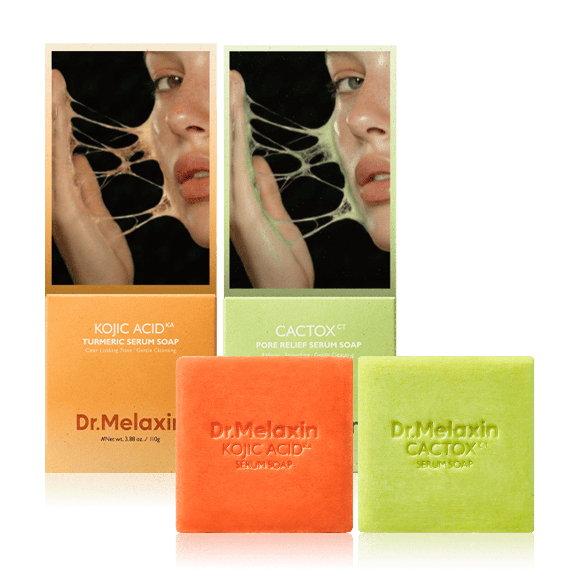 Kojic Acid & Cactox Serum Soap Cleansing Duo - image 1